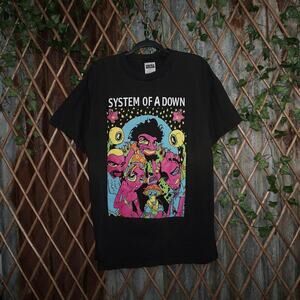 L - Vintage / Y2K 1990's Grail System Of A Down Toxicity Tee